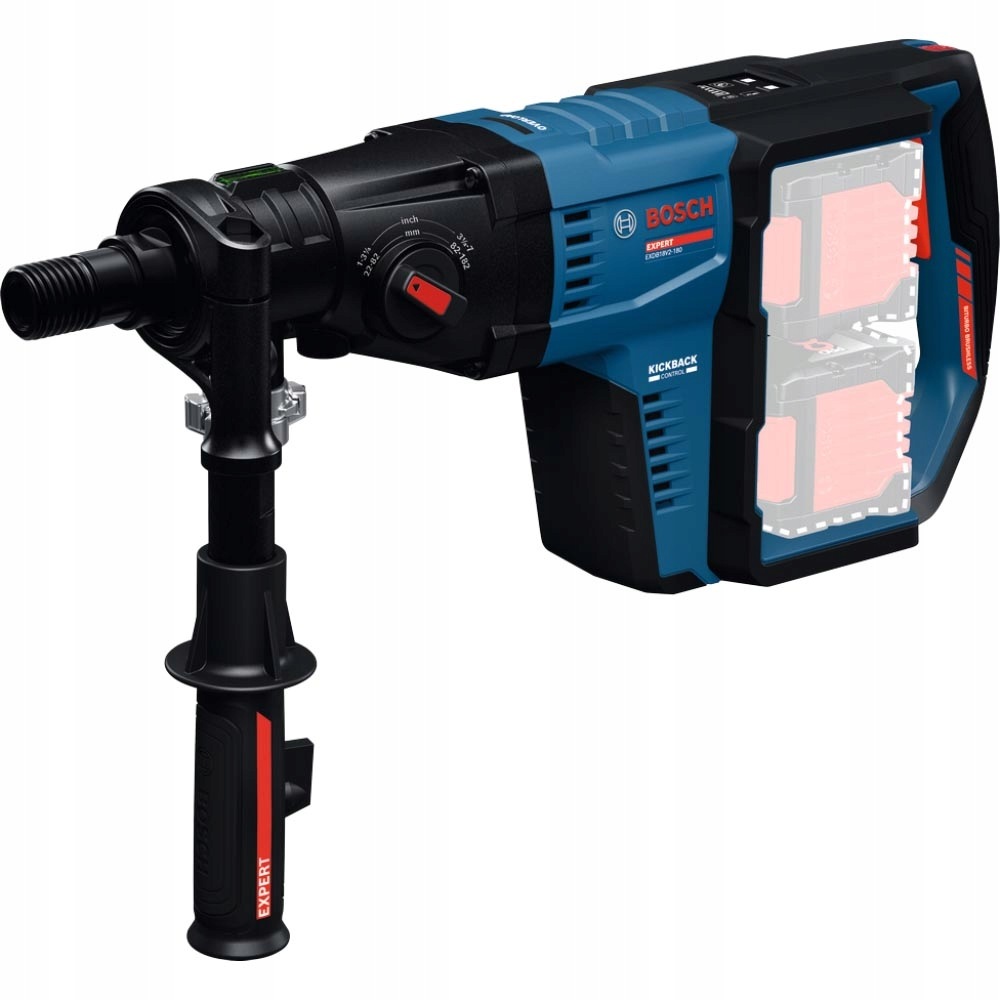Wiertnica diamentowa akumulatorowa Bosch Expert EXDB18V2-180, 2 x 18V, bezs