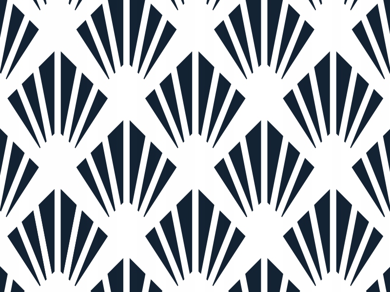 

Art Deco Stencil - szablon jak tapeta na ścianę