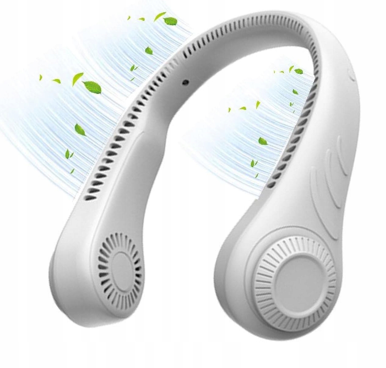 PRZENOŚNY WIATRAK NA SZYJE WENTYLATOR WIATRACZKI 1200mAh Rodzaj wentylatora mini