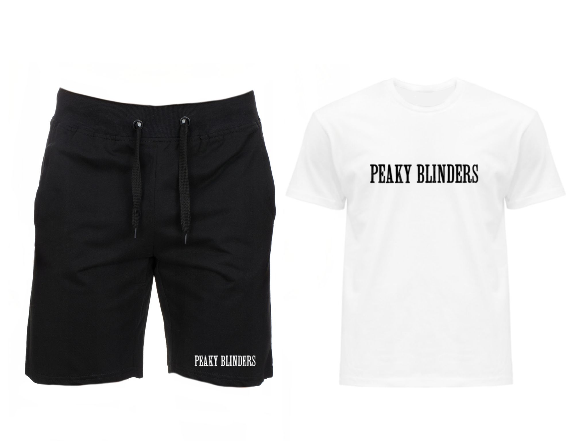 Komplet Tričko Kraťasy Peaky Blinders Pánské M