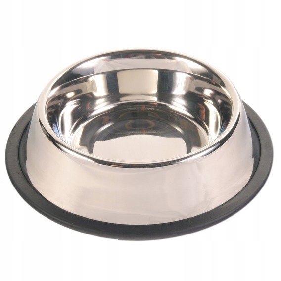 

Trixie Miska metalowa na gumie 1,8L/20cm