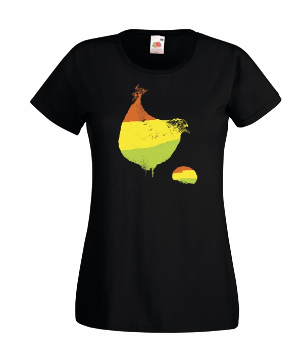 

XXL Koszulka Damska Kura Zniosę Wszystko Jajko