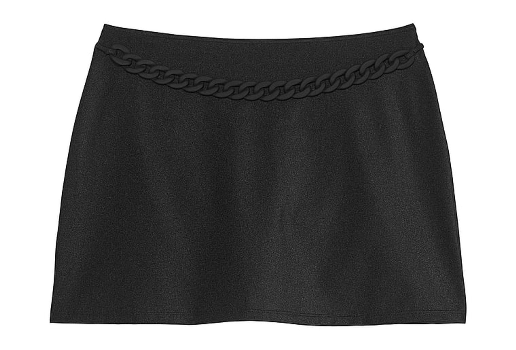 Plážová mini koupací sukně Victoria's Secret černá M