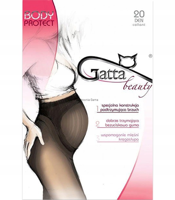 

Gatta Body Protect 20 Den - rajstopy ciążowe r3
