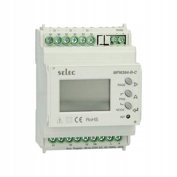 Analizator parametrów sieci MFM384-R-C-CE