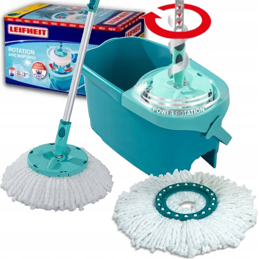 Levně Rotační mop Leifheit 55413 Clean Twist Ergo Návlek 52095