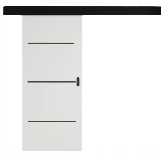 DRZWI PRZESUWNE DARK DONAT BLACK Z SYSTEMEM gr.4 cm PRODUCENT STOLDREW KPL Kod producenta drzwi dark DONAT BLACK