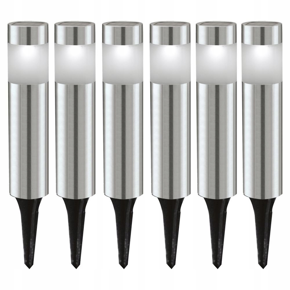 Sada 6 solárnych záhradných Led svetiel Solar 48494 Eglo