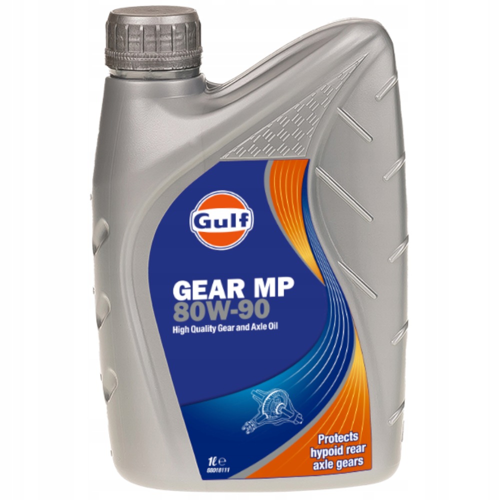 Olej do Skrzyni Biegów Osi i Końcowych Napędów GL-5 Gulf Gear Mp 80W90 1L