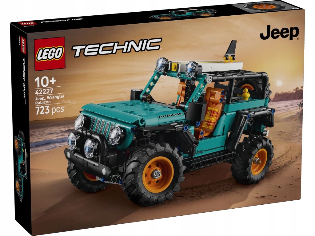 Lego 42227 Technic Suv Jeep Wrangler Rubicon