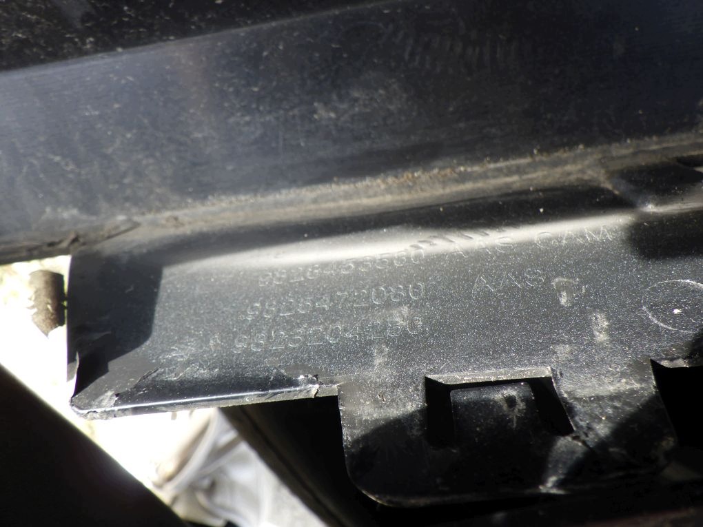 PEUGEOT 208 II 2 P21 19- bumper rear rear part