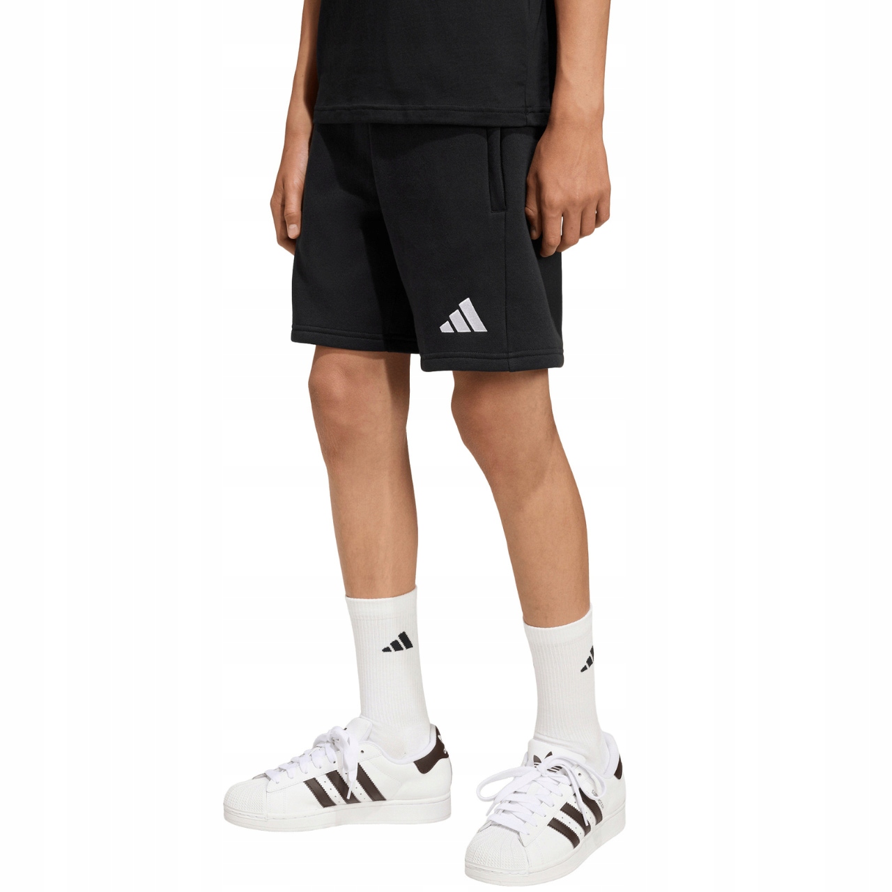 Kraťasy adidas Entrada 26 Sweat černé KF5927 164 cm