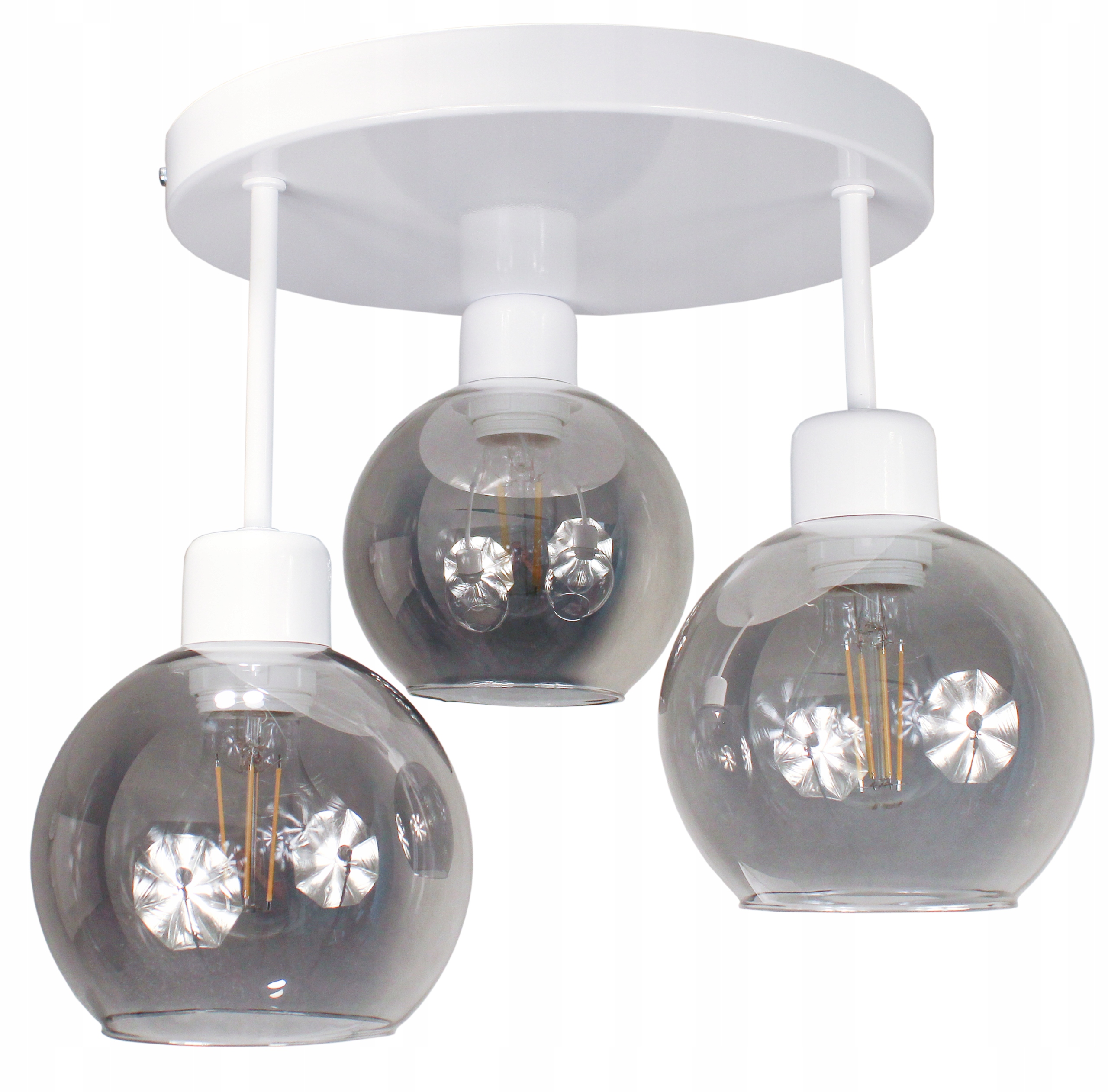Stropní svítidlo do obývacího pokoje Klosze Glass lustr závěsná stropní lampa loft