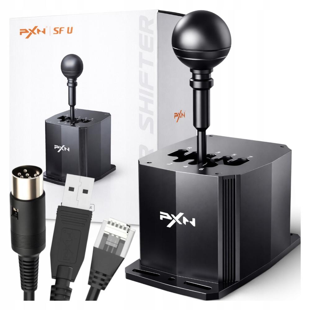 Skrzynia biegów Pxn Sf U 7+1 Simracing do Pc przekładnia gamingowa do gier