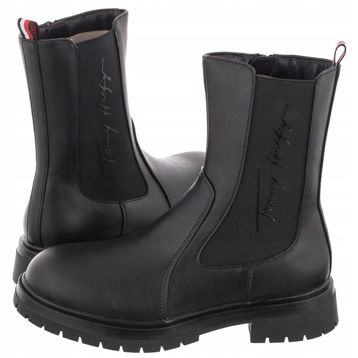 

Buty Damskie Botki Tommy Hilfiger T3A5 Czarne