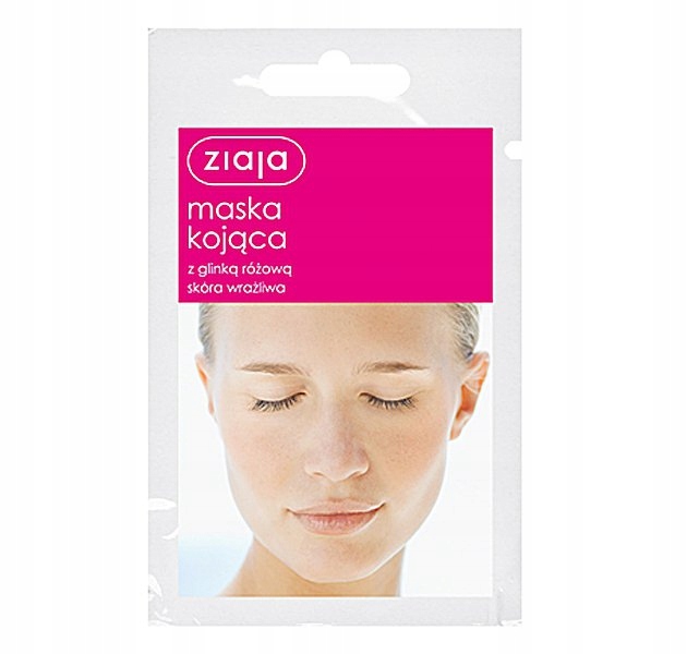 

Ziaja 7 ml maska kojąca z glinką różową
