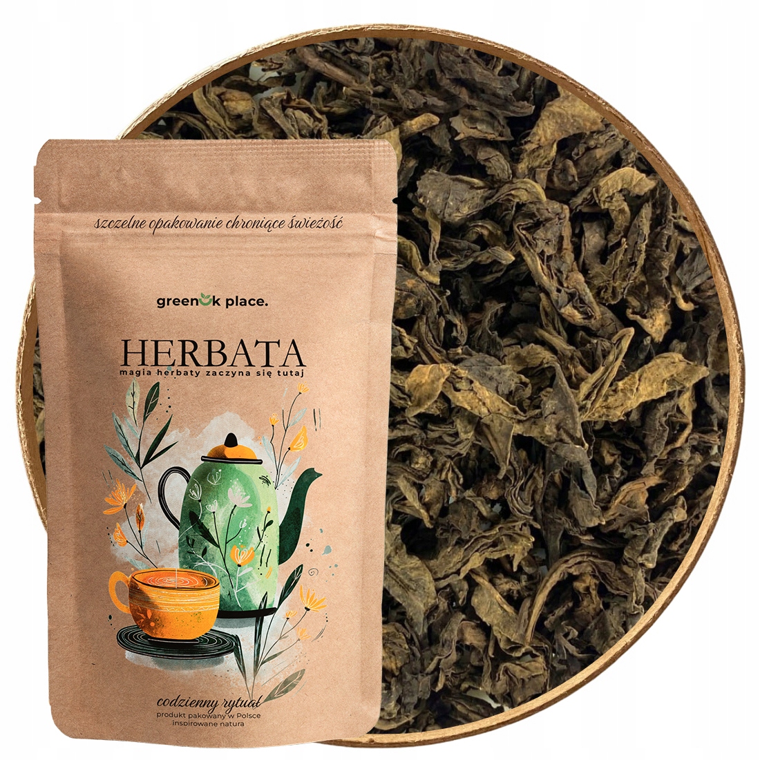 Levně Červený Čaj Pu-erh Yunnan Velký List 1000g velký list na hubnutí Velkoobchod