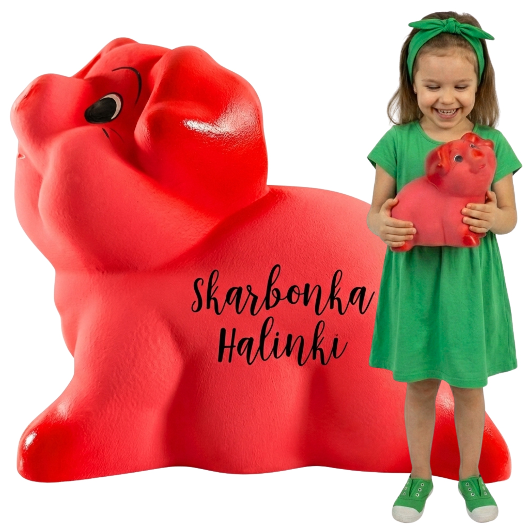 Růžová pokladnička pro holčičku chlapce se jménem a grafikou, Personalizovaná