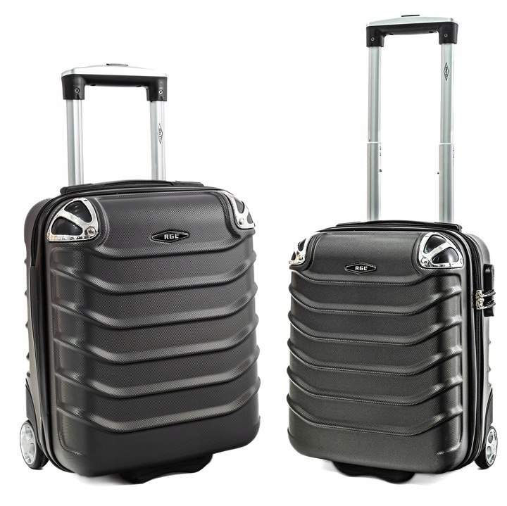 Walizka Kabinowa Mała Abs Bagaż Podręczny Do Samolotu 40x30x20 Grafitowy