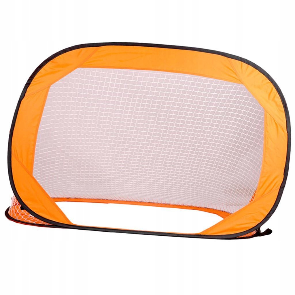 47\" Orange Portable Soccer Goal Kids Outdoor