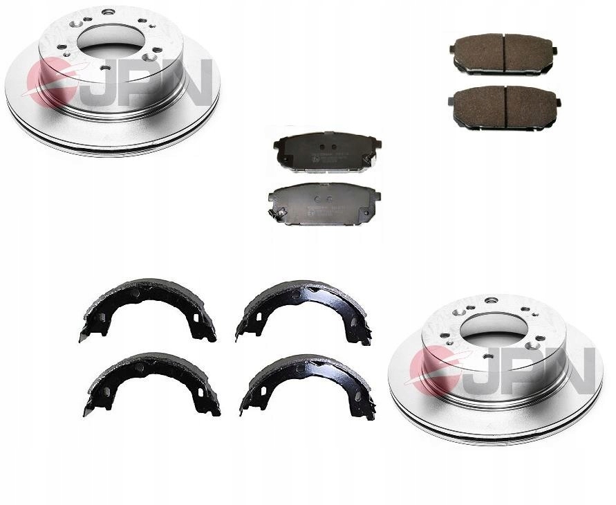 Kotouče Čelisti Kia Sorento I Jc 2.5D 3.3 2006-2009 Zadní Sada