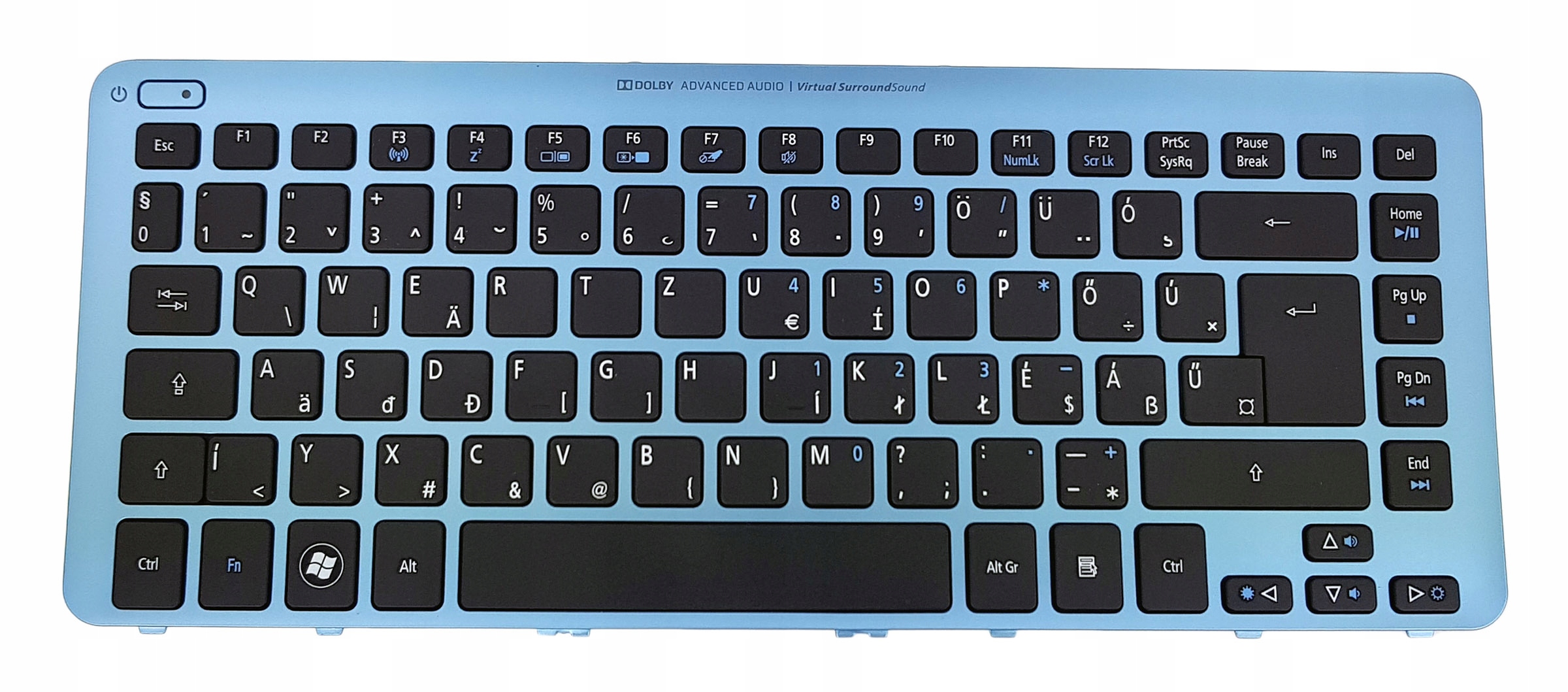 Nowa Klawiatura Acer Aspire V5-431 V5-431G V5-471 V5-471G Węgierska Qwertz