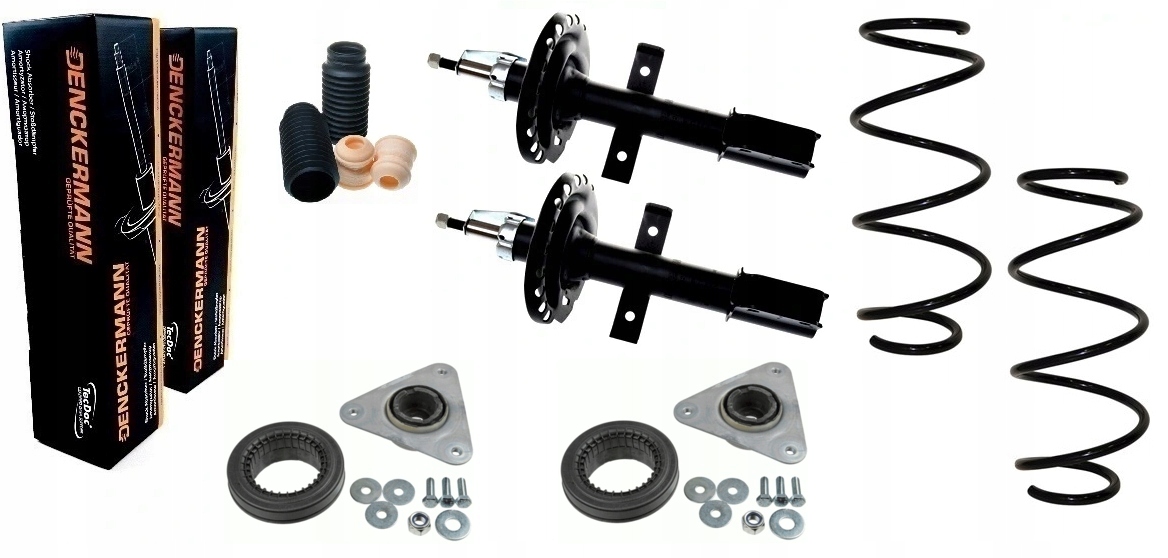 amortyzatory sprężyny RENAULT CLIO IV 0.9 PRZÓD