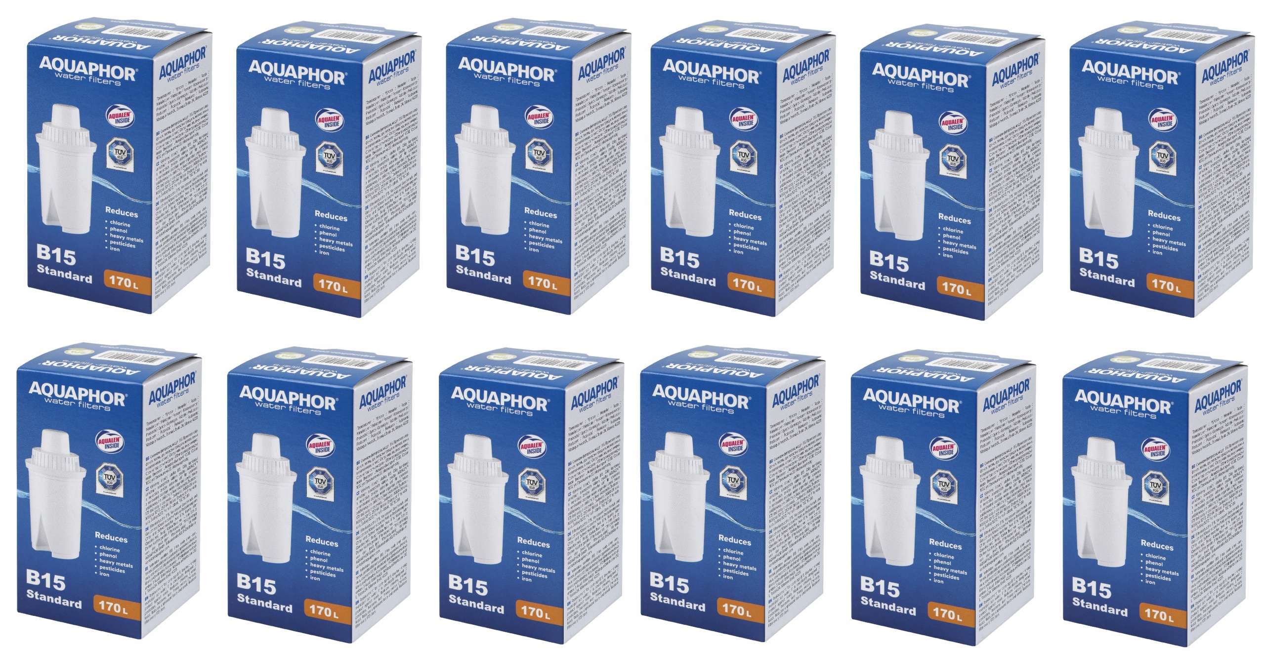 Wkład filtrujący Aquaphor B100-15 Standard - 3 szt.