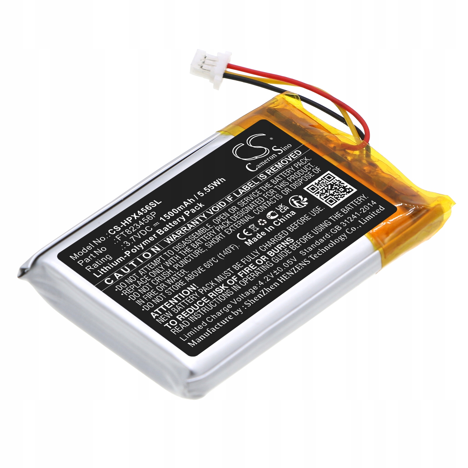 Bateria FT823456P do Asus Rog Strix Go 2.4 Steelseries Arctis 9 HyperX