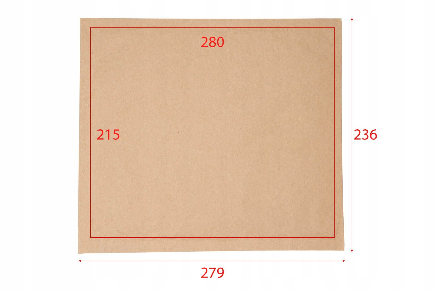 KOPERTA BĄBELKOWA PAPIEROWA 236x279 E15 1szt Marka T-Pack