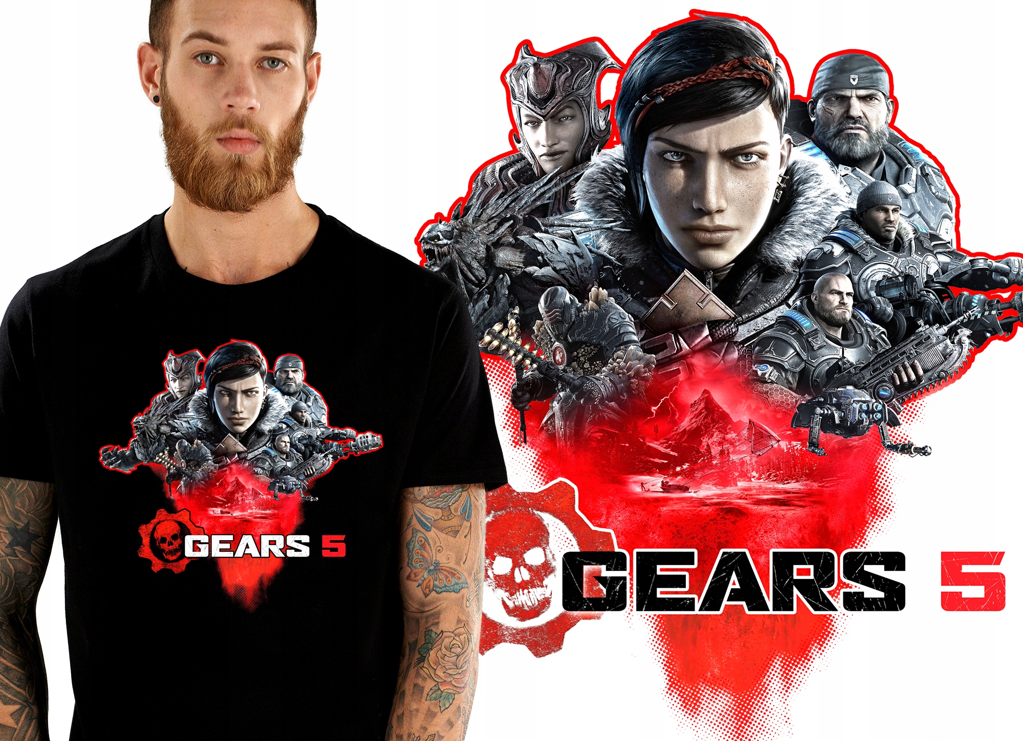 

Gears Of War 5 Koszulka Męska M