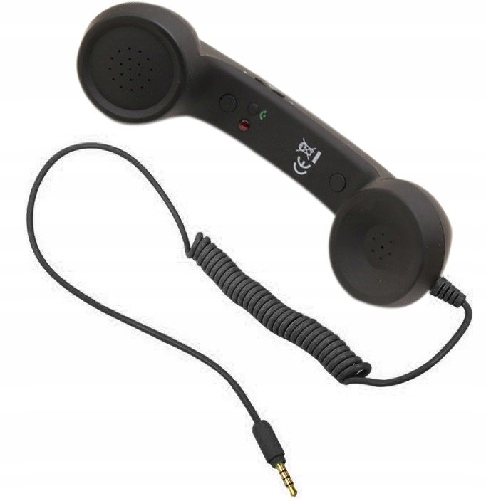 SŁUCHAWKA RETRO DO ROZMÓW TELEFONICZNYCH DLA DZIADKA BABCI OSÓB STARSZYCH Kod producenta 00051B1