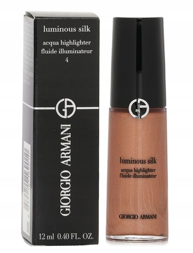 Jediný tekutý rozjasňovač Armani Luminous Silk zlatý 4 Sunrise