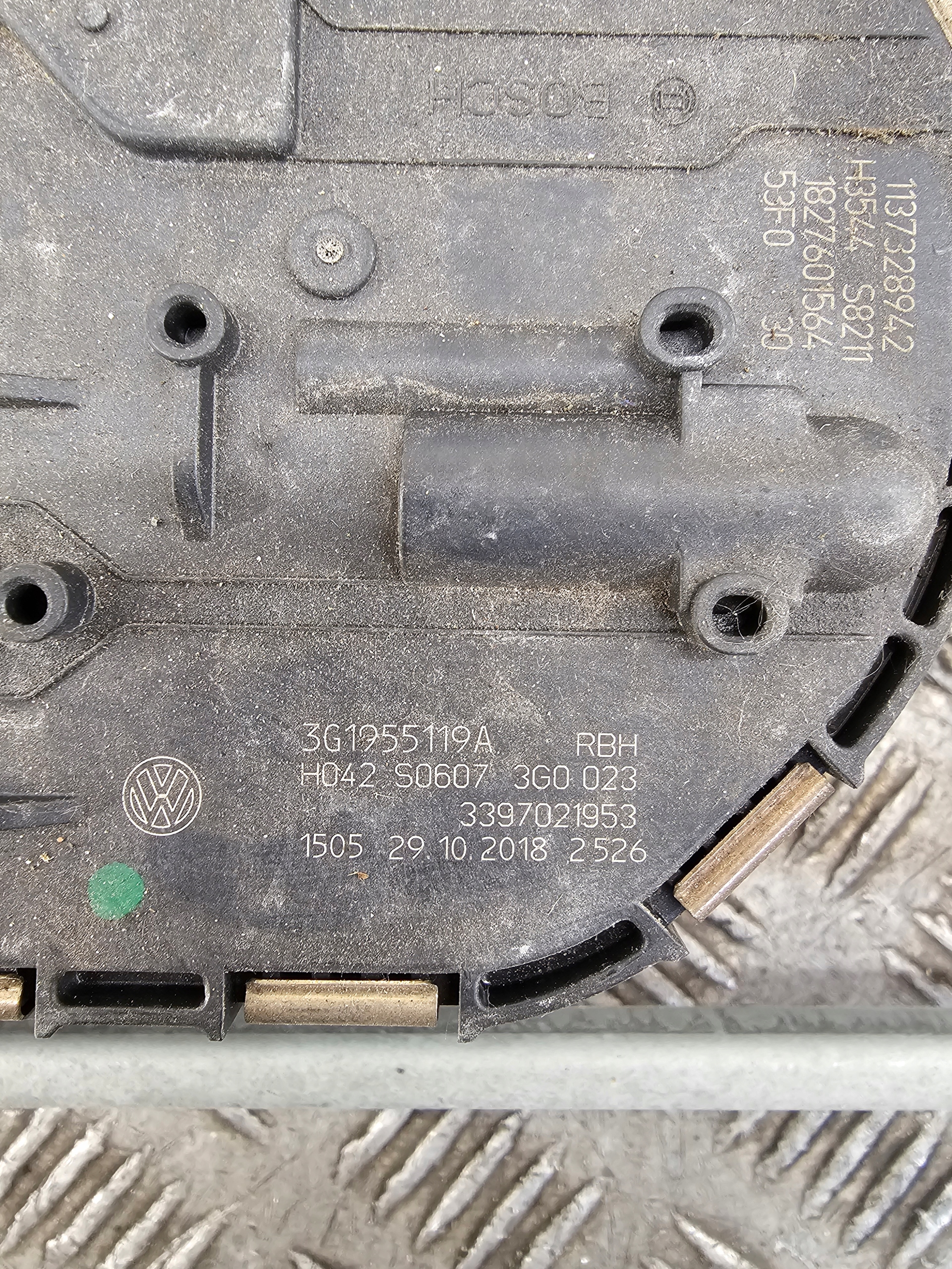 VW PASSAT B8 wiper mechanism front front 3G1955119A 3G1955023C