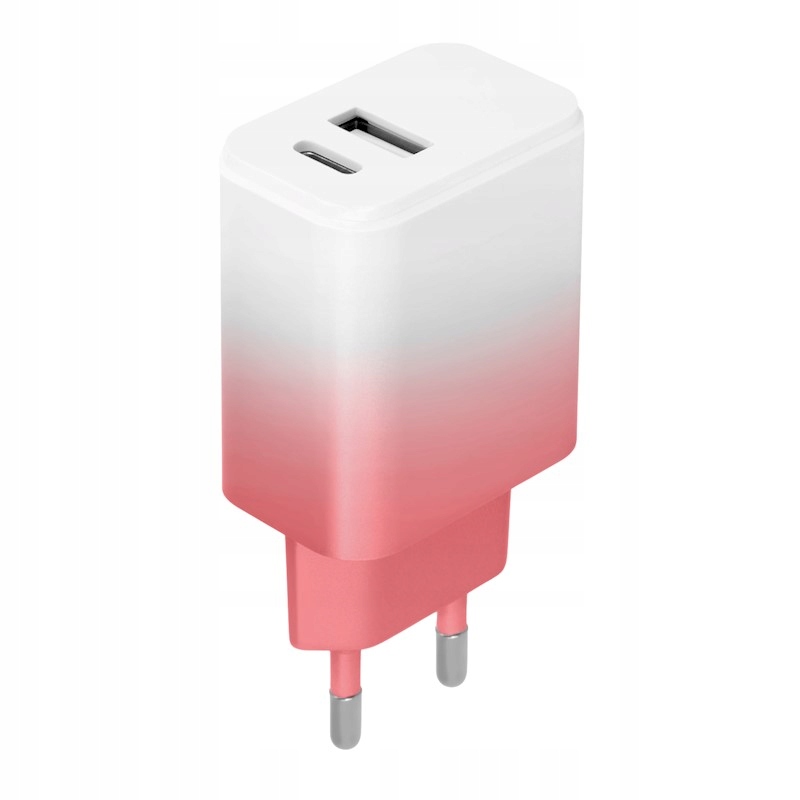 Setty ładowarka sieciowa Usb Usb- C 20W Lsig- Ac- 20 gradient biało-