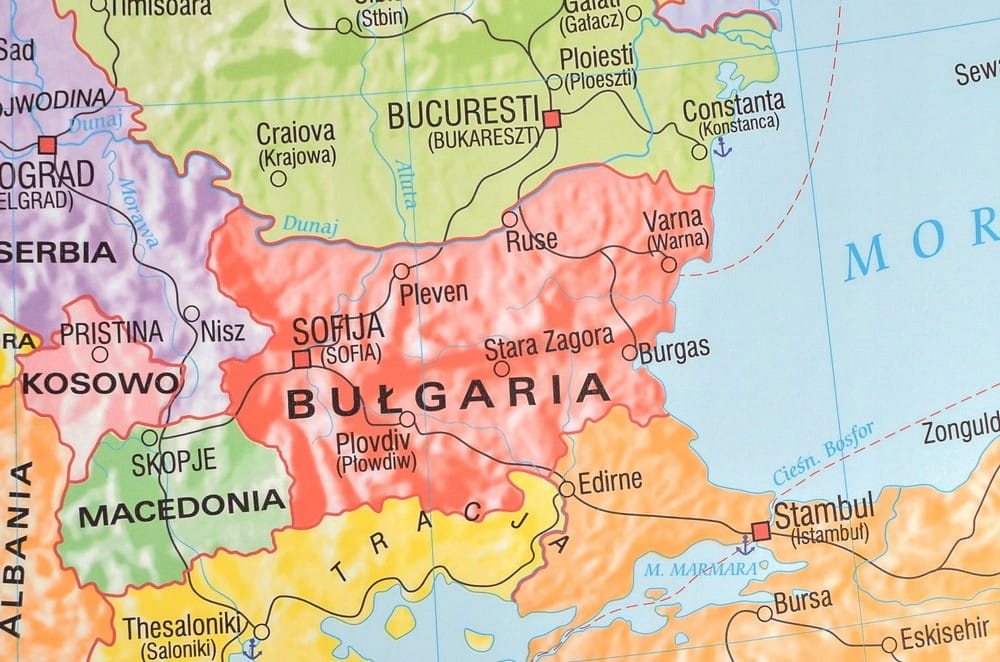 EUROPA MAPA ŚCIENNA POLITYCZNA DREWNIANE PÓŁWAŁKI 160 x 120 Wydawnictwo Meridian