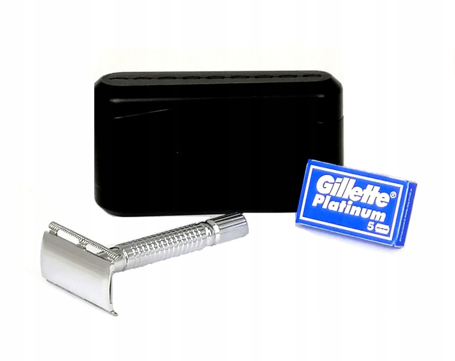 Pędzel do golenia Naturalne włosie Maszynka do golenia na żyletki Zestaw Marka Apekt