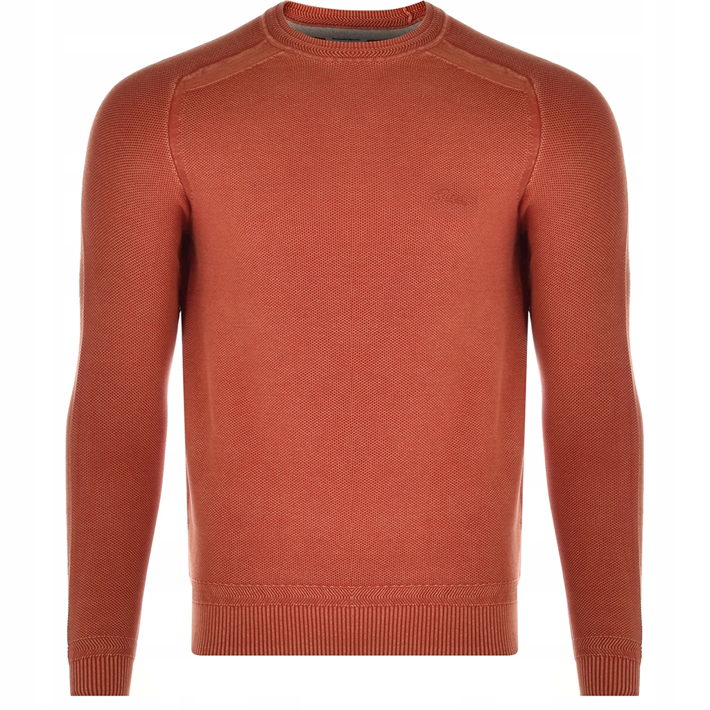 Pánský svetr Guess Tobin W1YI98 JA911 oranžový