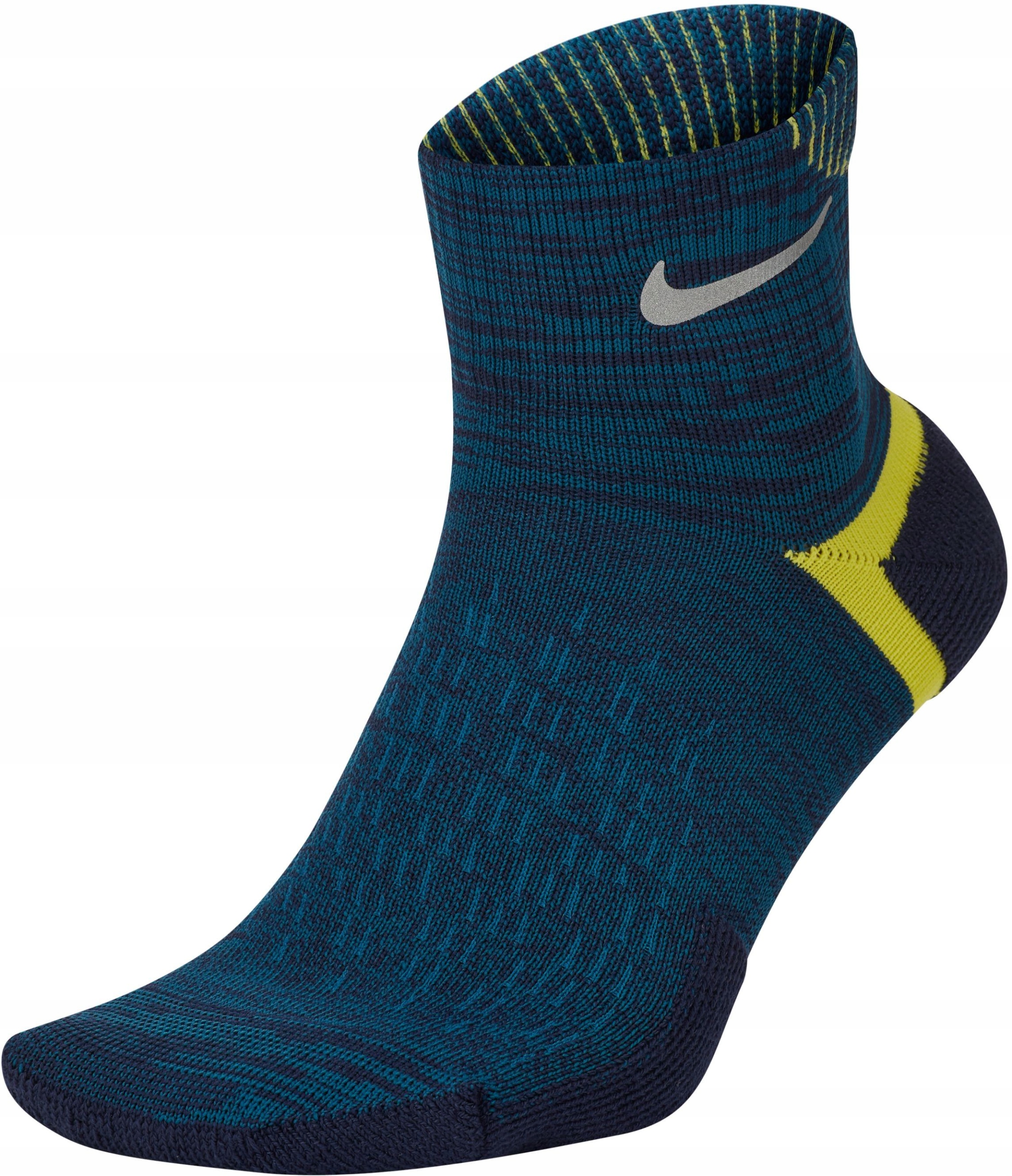 Skarpety biegowe Nike Elite Cushioned Ankle, 1 para, rozmiar 36-38