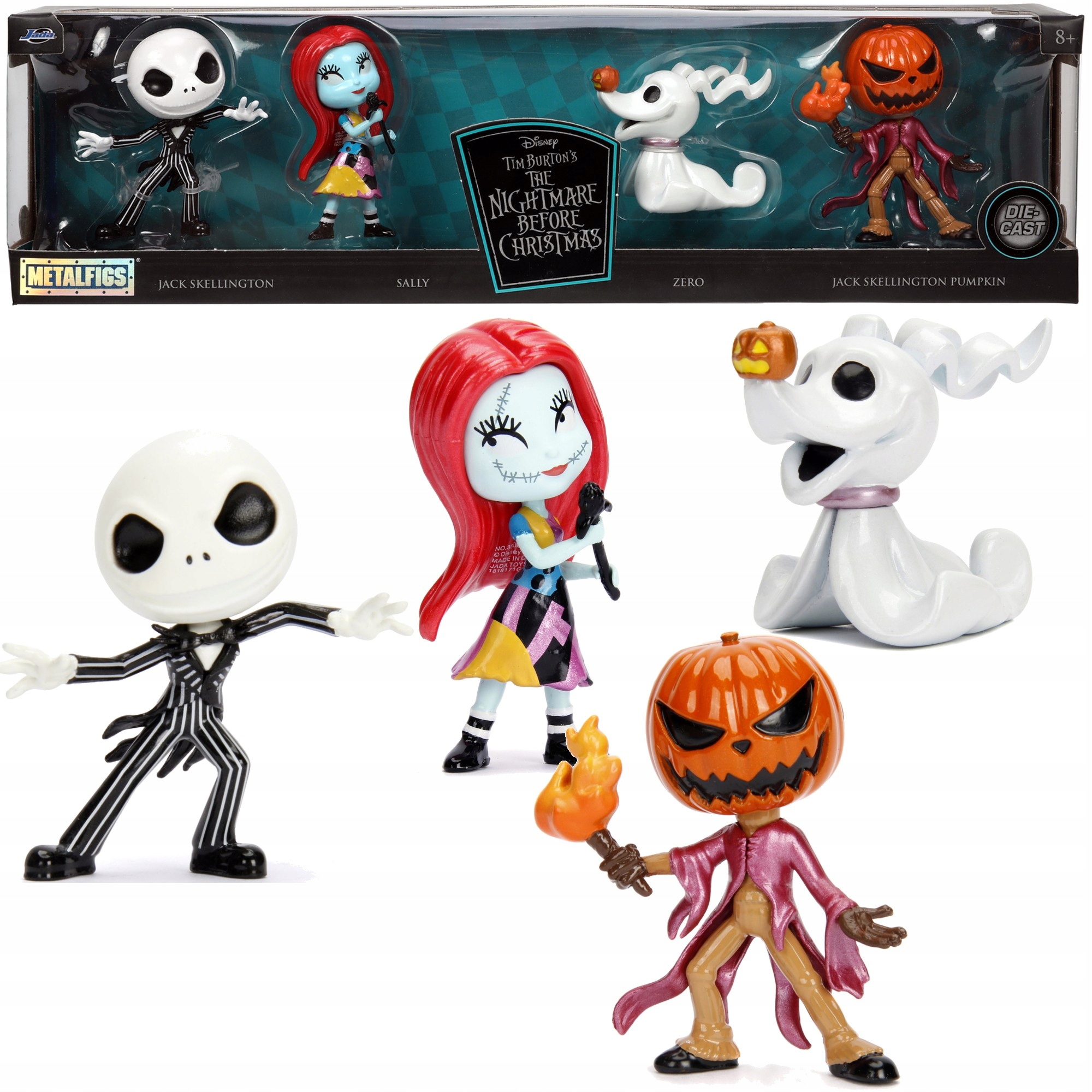 

Miasteczko Halloween 4 Figurki Metalfigs Disney