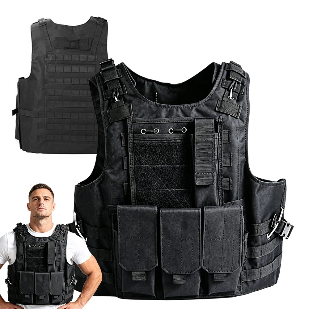 Vojenská taktická vesta Plate Carrier Rychlá taktická vesta