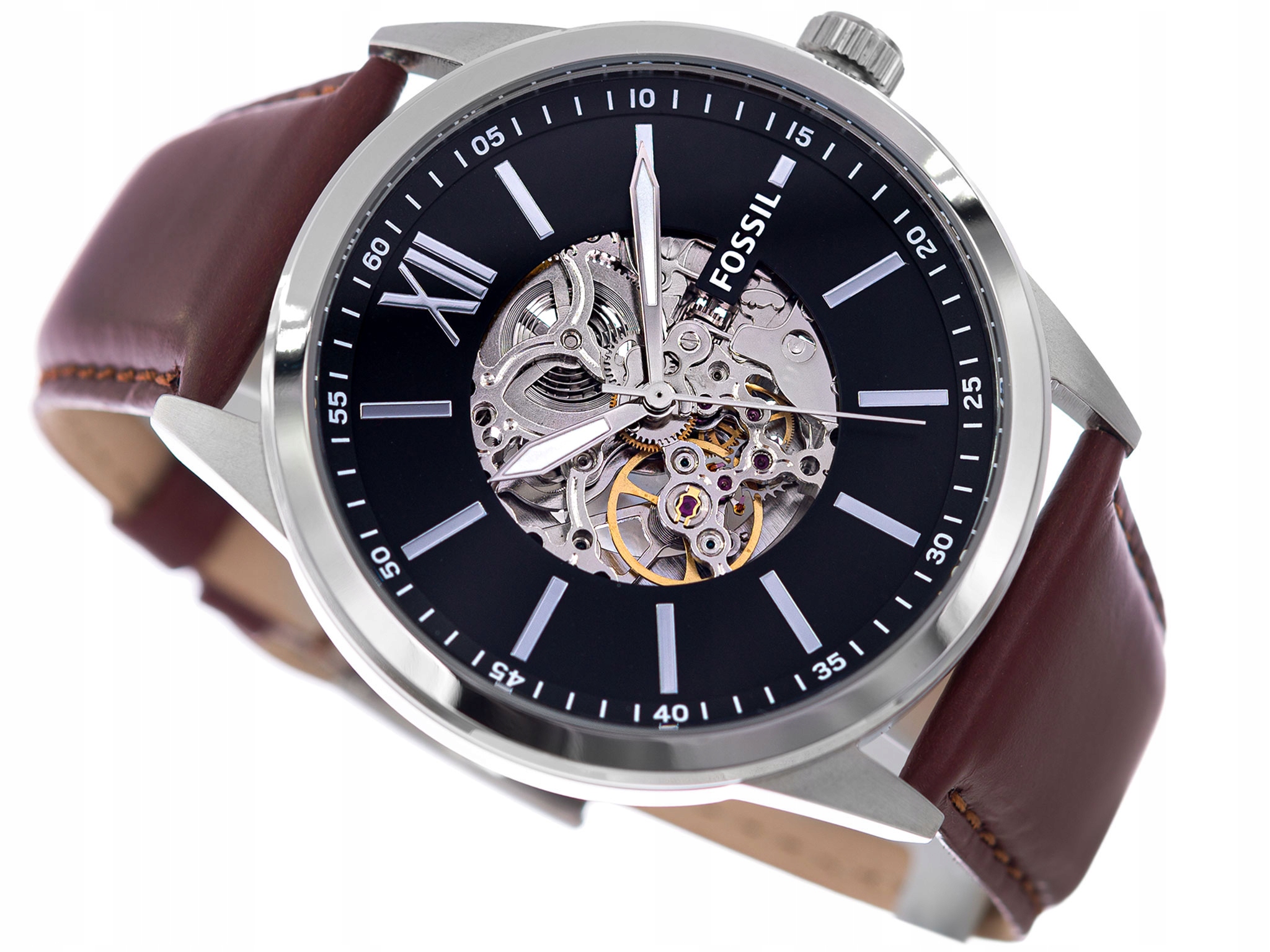 Pánské Hodinky Fossil BQ2386 Flynn Automatic Bronz