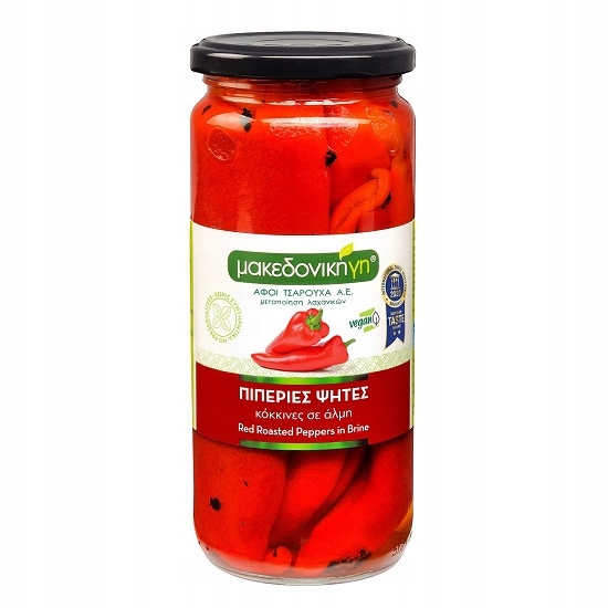 

Czerwona papryka Florinis pieczona bez skórki 465g