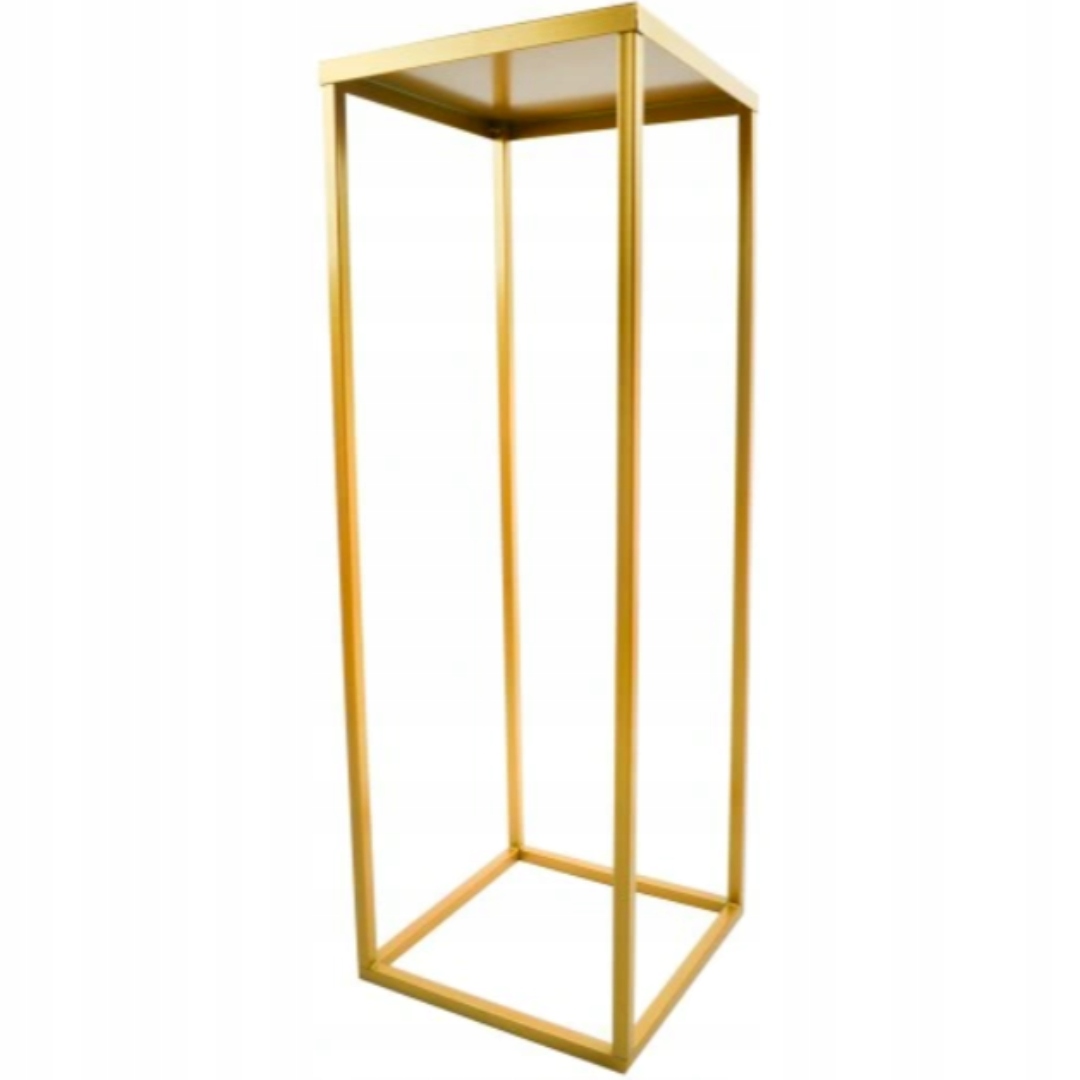 

Stojak Kwietnik Loft Metal Złoty Solidny 60CM