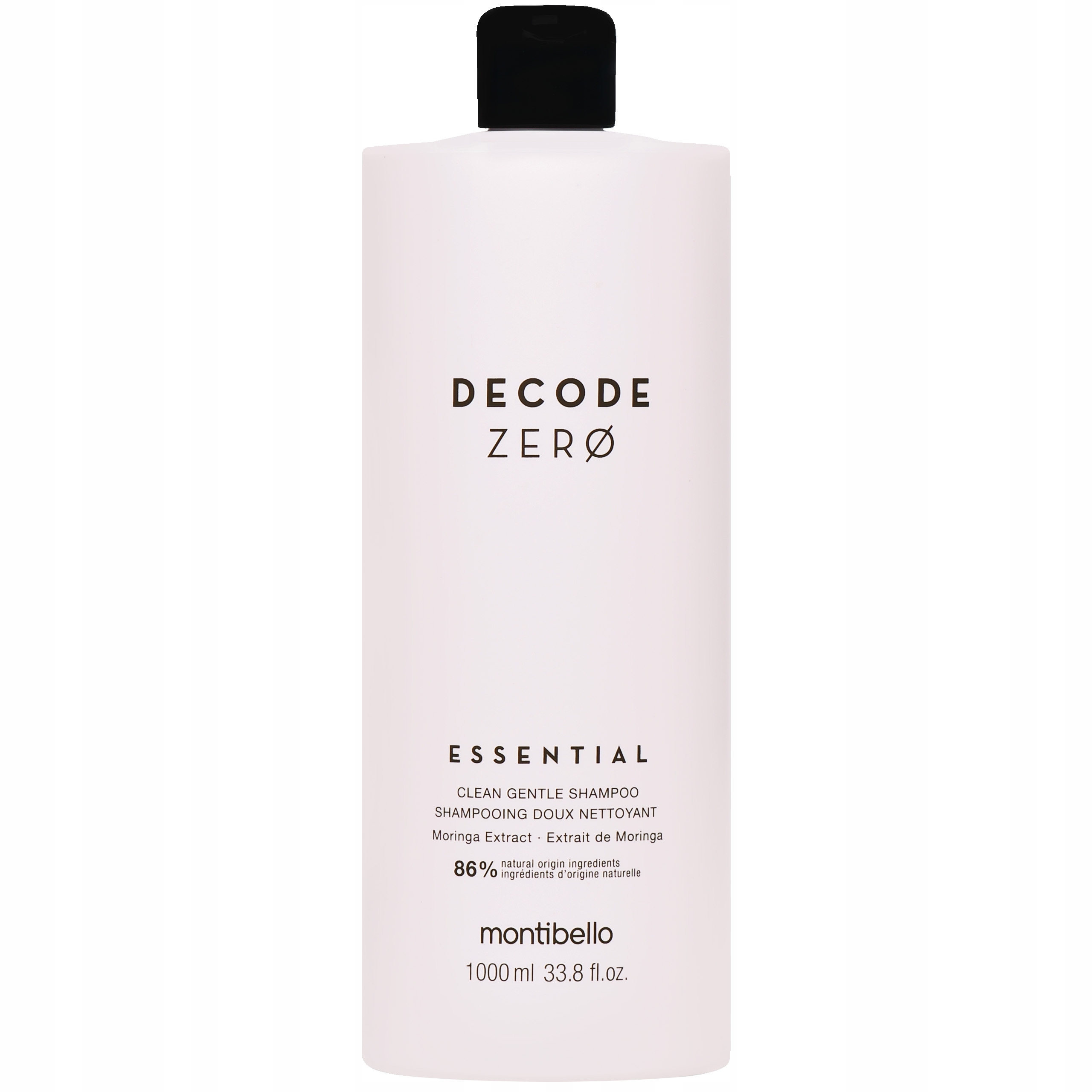 Hydratační šampon Montibello Decode Zero Essential pro regeneraci 1000 ml