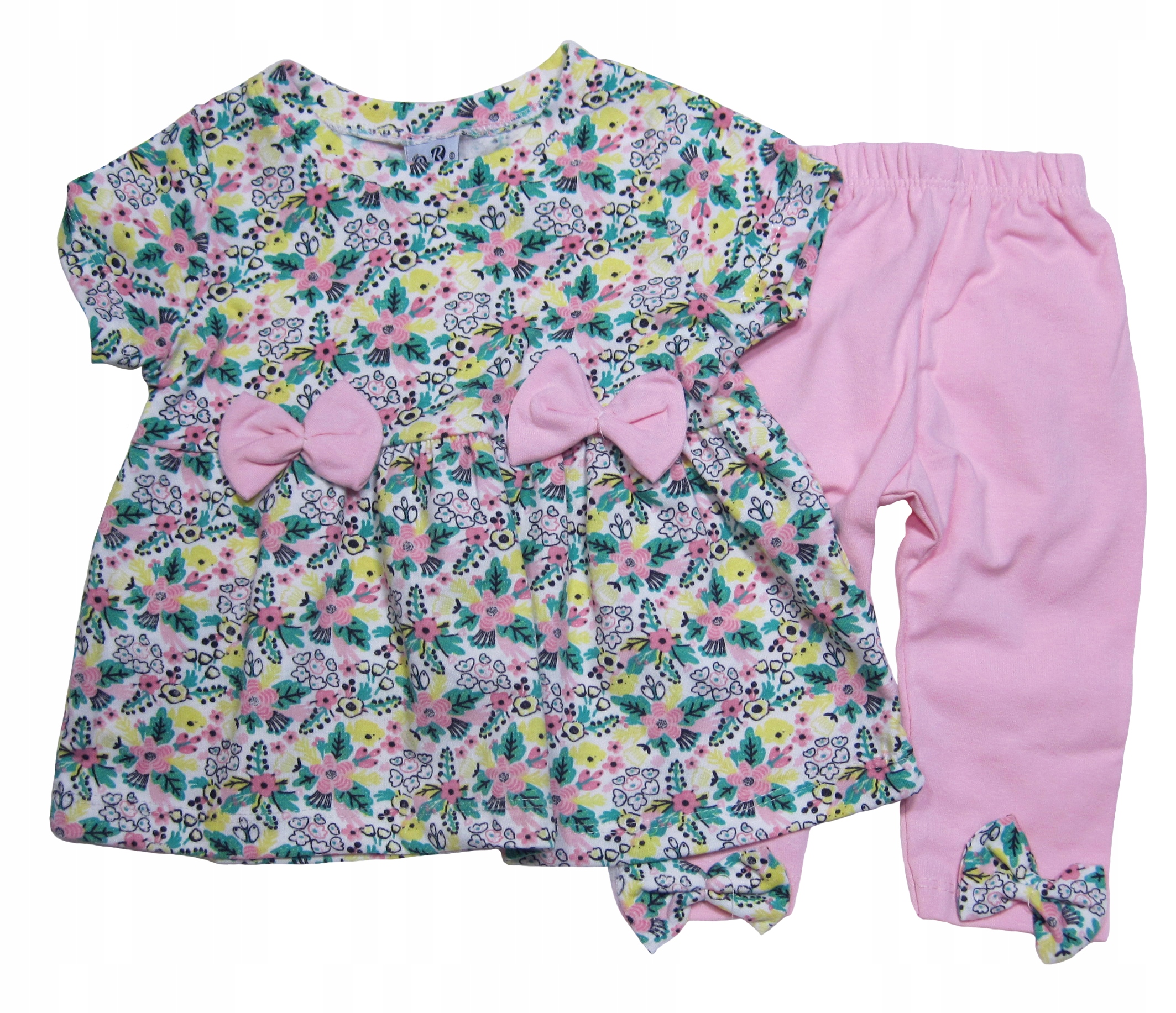 

Komplet na Lato Tunika Legginsy 2-pak * 104