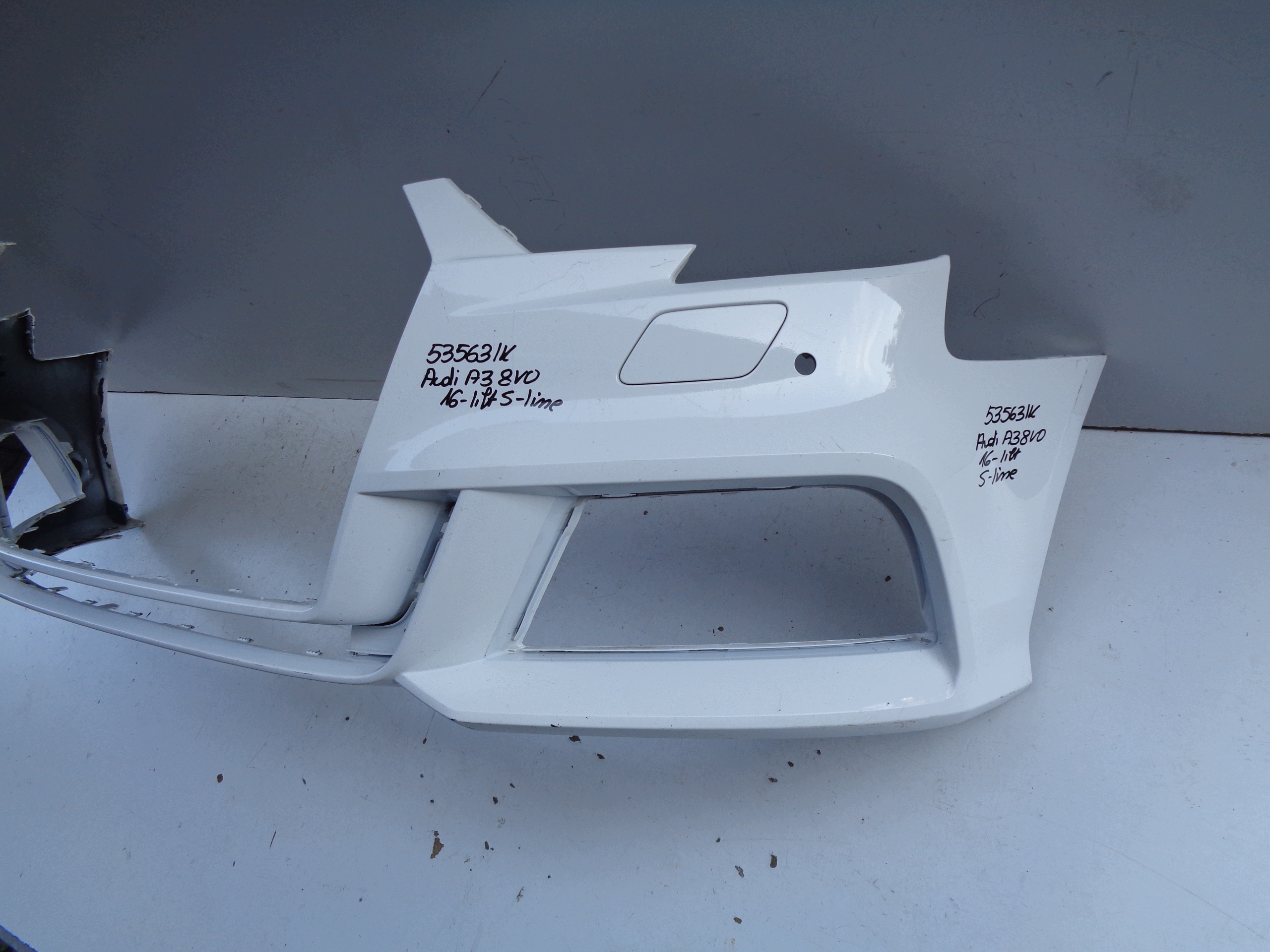 front bumper AUDI A3 8V 8V0 16- LIFT S-LINE NR 53563