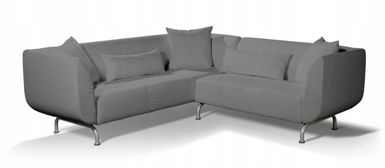 Poťah na rohovú sedačku 3+2 Strömstad Ikea, čierny