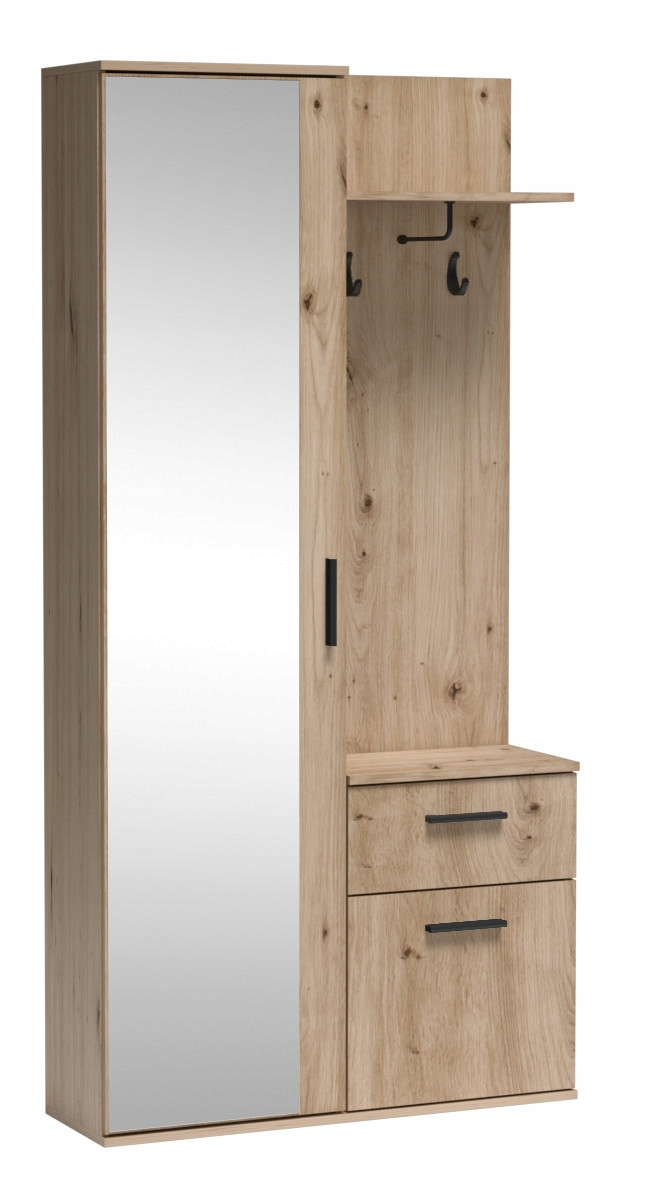 

Bardzo pojemna wąska garderoba szer 97 cm Lux
