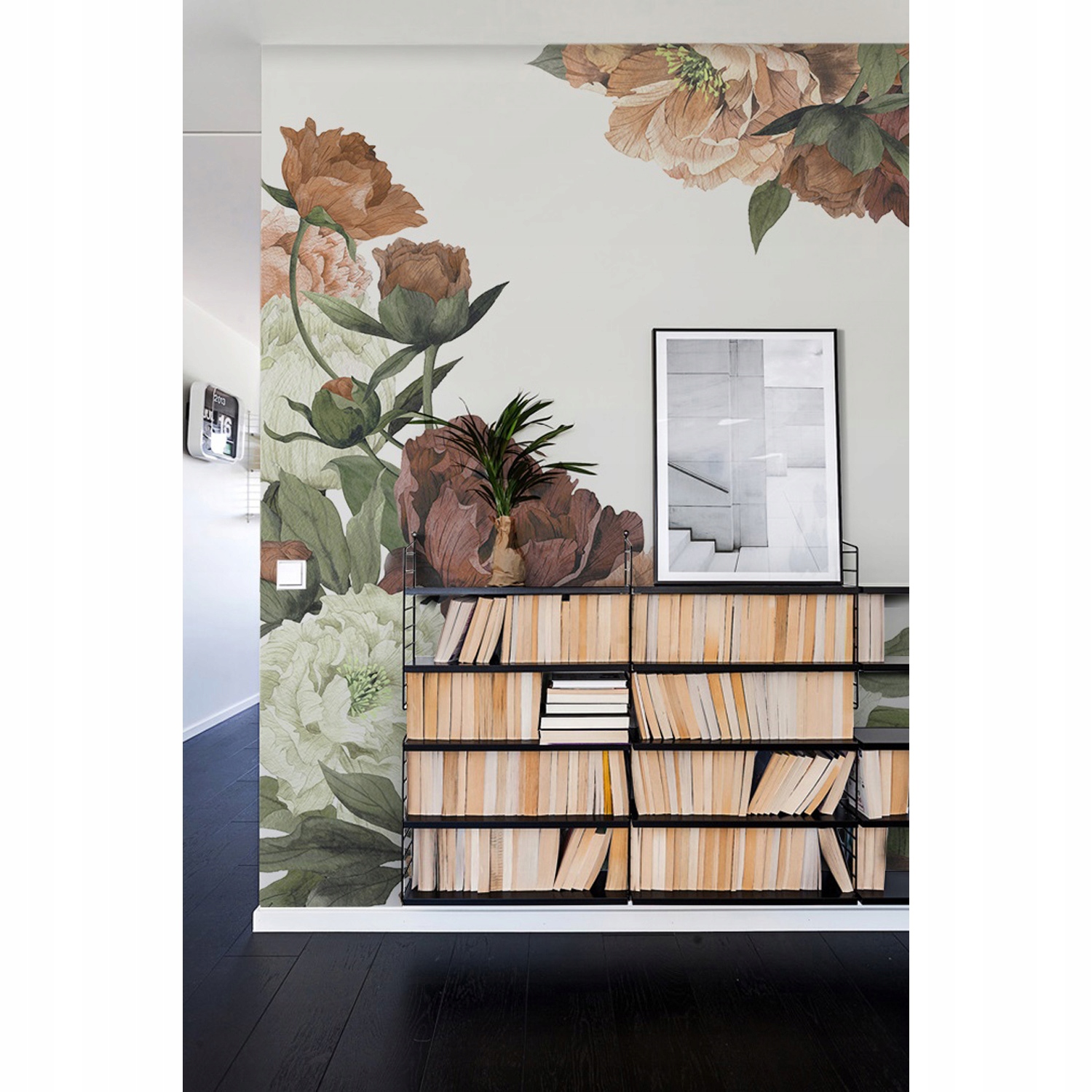 

Foto tapeta samoprzylepna Vintage peonie 250x250cm